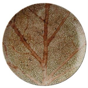 PIATTO PIANO NATURE ESSENCE 67374A05 CM.27,5 PORCELLANA DECORO A