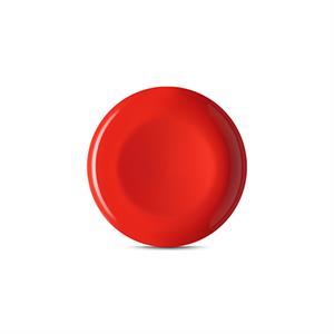 PIATTO FRUTTA CM.20,5 ROSSO MARANELLO 16173