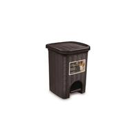 PATTUMIERA BAGNO ELEGANCE MOKA    30102  STEFANPLAST