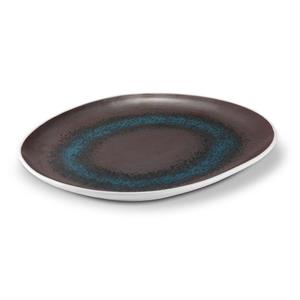 ESTIA VASSOIO OVALE BLU CM.30X26 LEST019BL360300