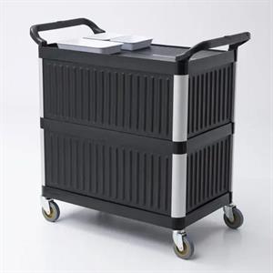 CARRELLO SERVIZIO 3 PIANI CM.103X50 H.98 61221 PANNELLATO