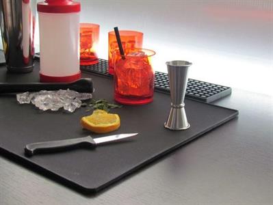 TAGLIERE/TAPPETO FLEX BAR CM.50X30 C.BORDO 006869 MC