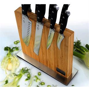 CEPPO COLTELLI MAGNETICO BAMBOO/INOX 078169 CM.28X9 ZASSENHAUS