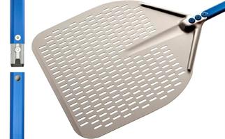 PALA PIZZA RETT.FORATA MANICO 2 PZ. A32RFX/150 MANICO 150