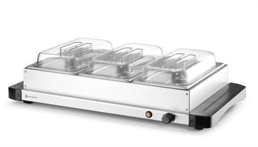 SCALDAVIVANDE CM.65,7X38 H.16 220-240V/400W 201749 HENDI