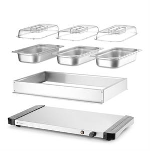 SCALDAVIVANDE CM.65,7X38 H.16 220-240V/400W 201749 HENDI