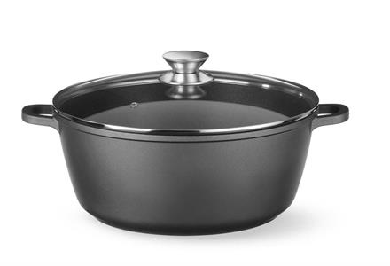 CASSERUOLA 2 MANICI CM.30 611036 ALLUM.ANTIAD. C.COPERCHIO