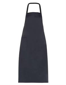 GREMBIULE ANCONA NERO CON PETTORINA Q8H00201U32 100% COTONE