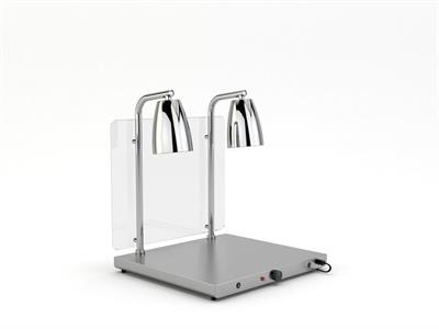 LAMPADA + PIANO RISCALDANTE 2 X GN 1/1 034CRHEL2/1FLP2