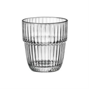 BICCHIERE BARSHINE ROCKS CL.30,5 VETRO TRASPARENTE IMPILABILE