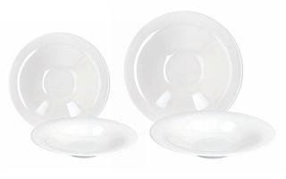 PIATTO FONDO GOURMET SILK BIANCO TOGNANA | CM.23 - CM.29