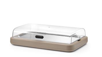VASSOIO REFRIGERATO BEIGE CON CUPOLA GN.1/1 871935 UNIQ HENDI