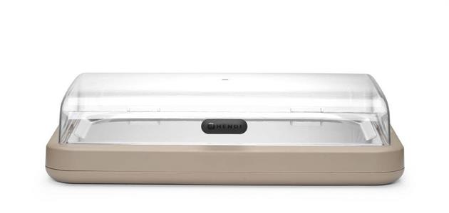 VASSOIO REFRIGERATO BEIGE CON CUPOLA GN.1/1 871935 UNIQ HENDI