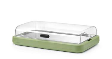 VASSOIO REFRIGERATO VERDE CON CUPOLA GN.1/1 871928 UNIQ HENDI