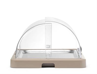 VASSOIO REFRIGERATO BEIGE CON CUPOLA ROLL-TOP 871942 UNIQ HENDI