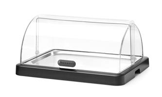 VASSOIO REFRIGERATO NERO CON CUPOLA ROLL-TOP 871805 UNIQ HENDI