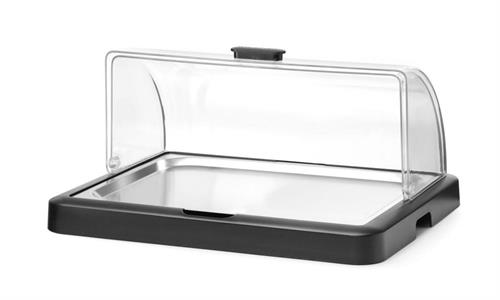 VASSOIO REFRIGERATO NERO CON CUPOLA ROLL-TOP 871805 UNIQ HENDI
