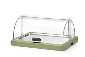 VASSOIO REFRIGERATO VERDE CON CUPOLA ROLL-TOP 871966 UNIQ HENDI