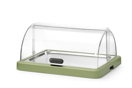 VASSOIO REFRIGERATO VERDE CON CUPOLA ROLL-TOP 871966 UNIQ HENDI
