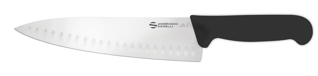 COLTELLO CUCINA ALVEOLATO CM.24 SUPRA SC47024B SANELLI AMBROGIO