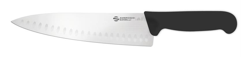COLTELLO CUCINA ALVEOLATO CM.24 SUPRA SC47024B SANELLI AMBROGIO