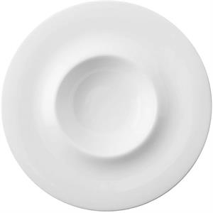 PIATTO GOURMET CM.27,5 NEVE BONE CHINA 67101-13