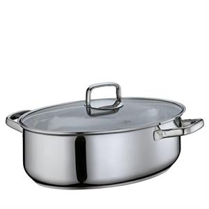 CASSERUOLA OVALE PISA CM.40,5X32 H.20,5 5114995 INOX KUCHENPROFI
