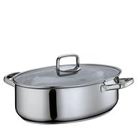 CASSERUOLA OVALE PISA CM.40,5X32 H.20,5 5114995 INOX KUCHENPROFI