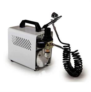KIT AEROGRAFO:AEROPENNA+COMPRESSORE+TUBO IN GOMMA *SU ORDINAZIONE*