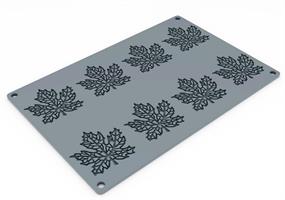 STAMPO SILICONE MAPLE N.8 GG049S PAVONI