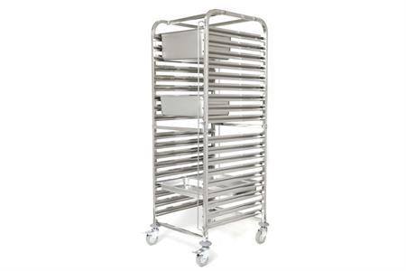 CARRELLO PORTATEGLIE GN 2/1 18 PIANI 11770 CM.59X67X1735