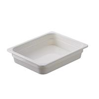 VASCHETTA AMBRA GN.1/2 CM.32,5X26,5 H.6,5 T8064 BIANCO MELAMINA