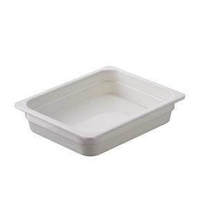 VASCHETTA AMBRA GN.1/2 CM.32,5X26,5 H.6,5 T8064 BIANCO MELAMINA