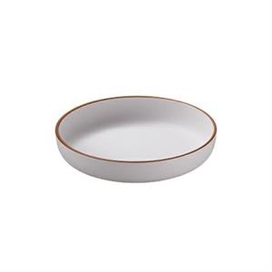 PIATTO FONDO BIANCO RPET CM.21 H.3,8 N0001 LEONE DECORAZIONI